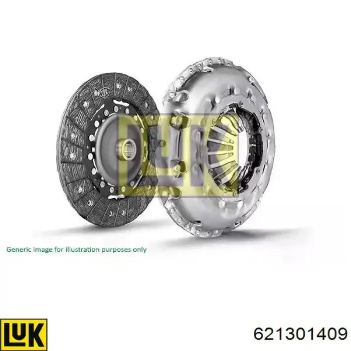 Compre 621301409 LUK Kit de embraiagem (3 peças)