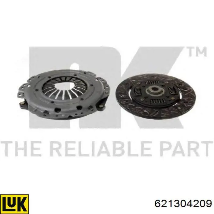 Kit de embraiagem (3 peças) LUK 621304209 preço, a partir de 105,42 USD