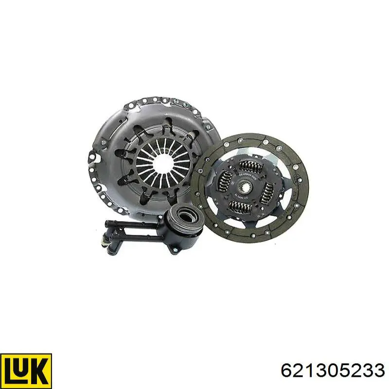 Kit de embraiagem (3 peças) LUK 621305233 preço, a partir de 368,78 USD