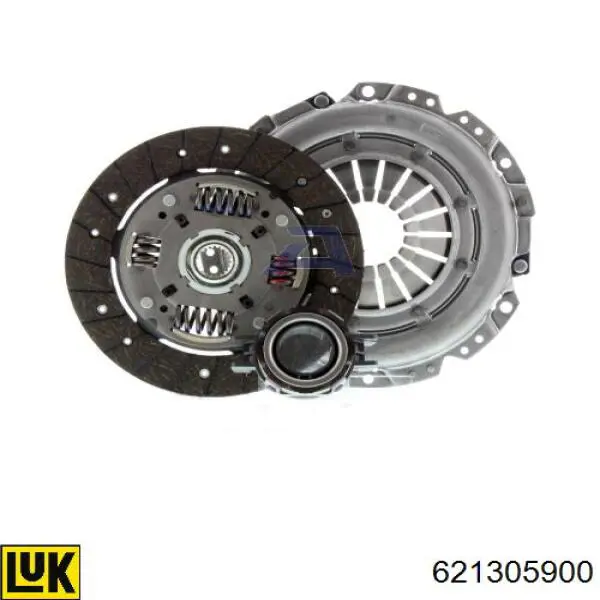 Kit de embraiagem (3 peças) 621305900 LUK