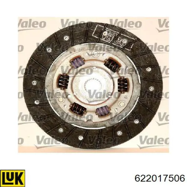 Kit de embraiagem (3 peças) LUK 622017506 preço, a partir de 178,72 USD