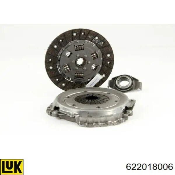 Kit de embraiagem (3 peças) para Peugeot 505  551A