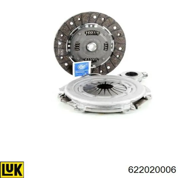 Kit de embraiagem (3 peças) LUK 622020006 preço, a partir de 165,88 USD