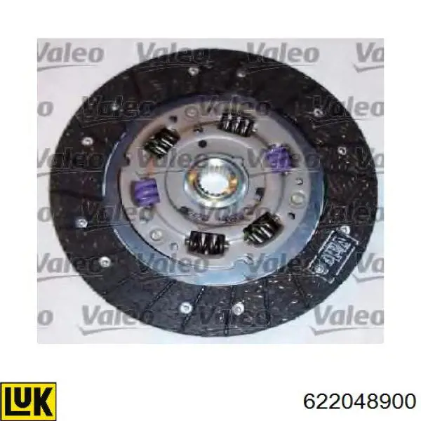 622048900 LUK Kit de embraiagem (3 peças)