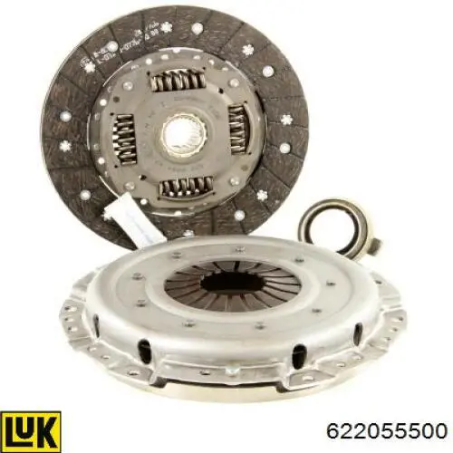 622055500 LUK Kit de embraiagem (3 peças)