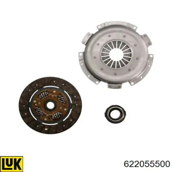622055500 LUK Kit de embraiagem (3 peças)