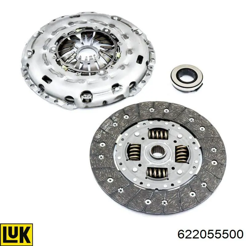 Kit de embraiagem (3 peças) LUK 622055500 preço, a partir de 192,00 USD
