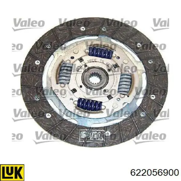 622056900 LUK Kit de embraiagem (3 peças)
