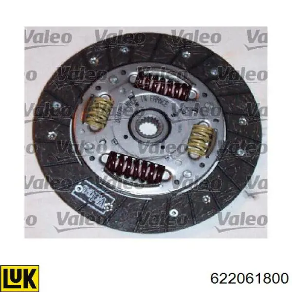 622061800 LUK Kit de embraiagem (3 peças)