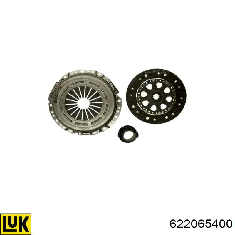 622065400 LUK Kit de embraiagem (3 peças)