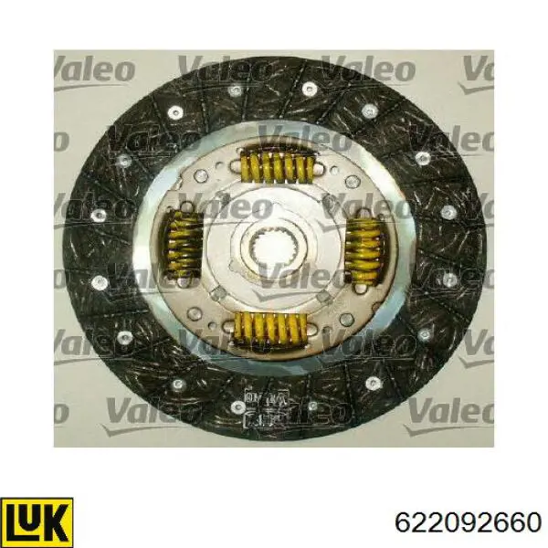 Compre 622092660 LUK Kit de embraiagem (3 peças)
