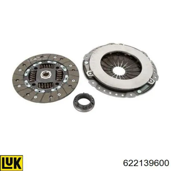622139600 LUK Kit de embraiagem (3 peças)
