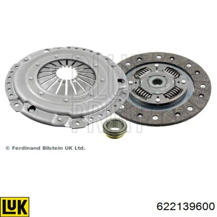 Compre 622139600 LUK Kit de embraiagem (3 peças)