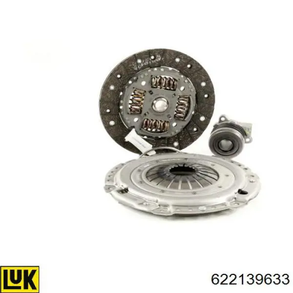 Kit de embraiagem (3 peças) LUK 622139633 preço, a partir de 118,13 USD