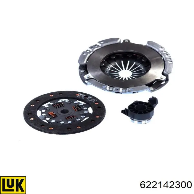 Compre 622142300 LUK Kit de embraiagem (3 peças)