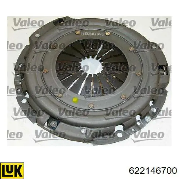 Kit de embraiagem (3 peças) 6756 VALEO