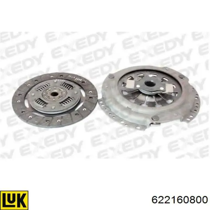 Compre 622160800 LUK Kit de embraiagem (3 peças)