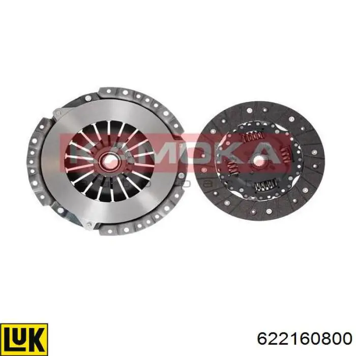 622160800 LUK Kit de embraiagem (3 peças)