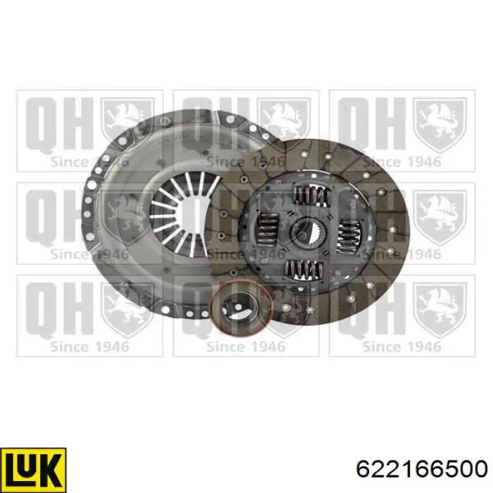 Kit de embraiagem (3 peças) LUK 622166500 preço, a partir de 234,78 USD