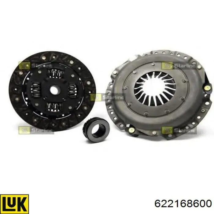 Kit de embraiagem (3 peças) LUK 622168600 preço, a partir de 256,22 USD