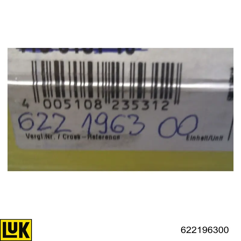 Kit de embraiagem (3 peças) LUK 622196300 preço, a partir de 201,56 USD