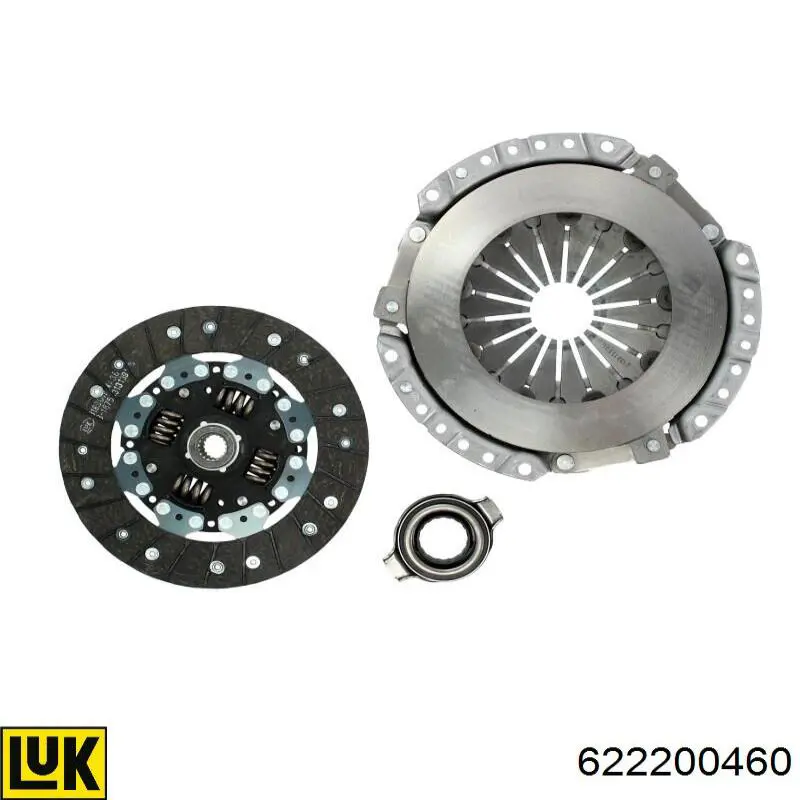 622200460 LUK Kit de embraiagem (3 peças)