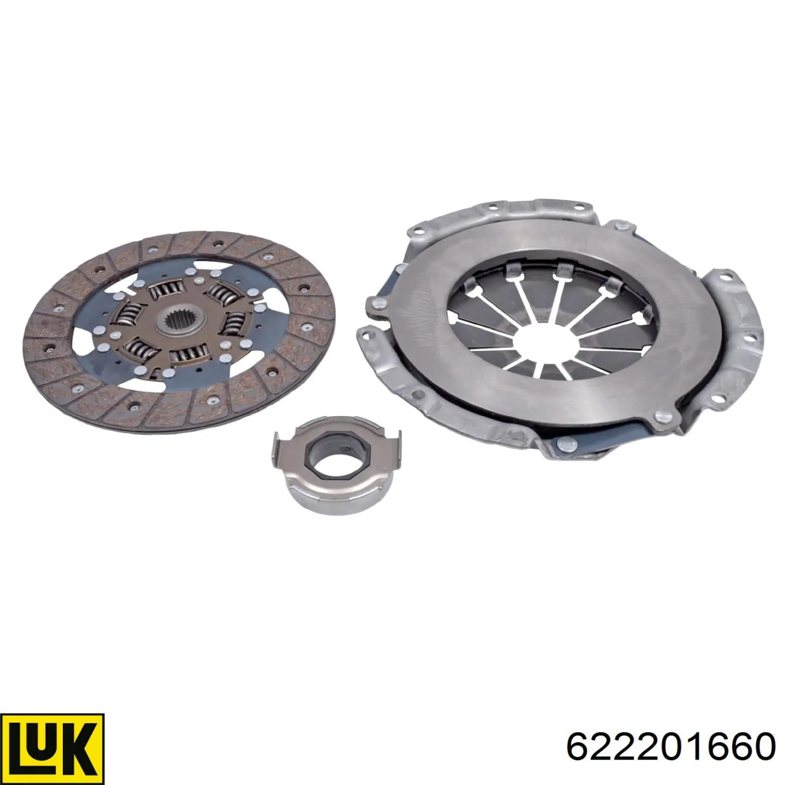 Kit de embraiagem (3 peças) LUK 622201660 preço, a partir de 180,84 USD