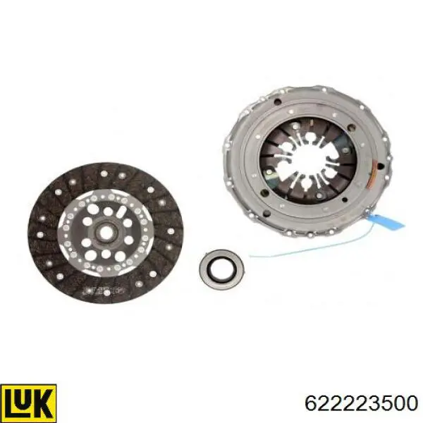 622223500 LUK Kit de embraiagem (3 peças)