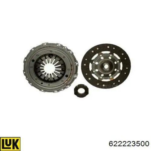 Kit de embraiagem (3 peças) 622223500 LUK