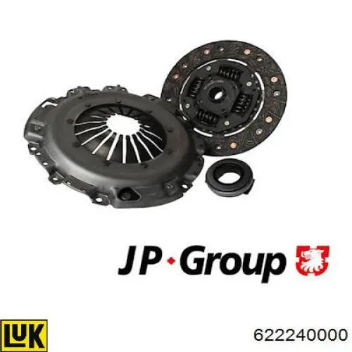 622240000 LUK Kit de embraiagem (3 peças)