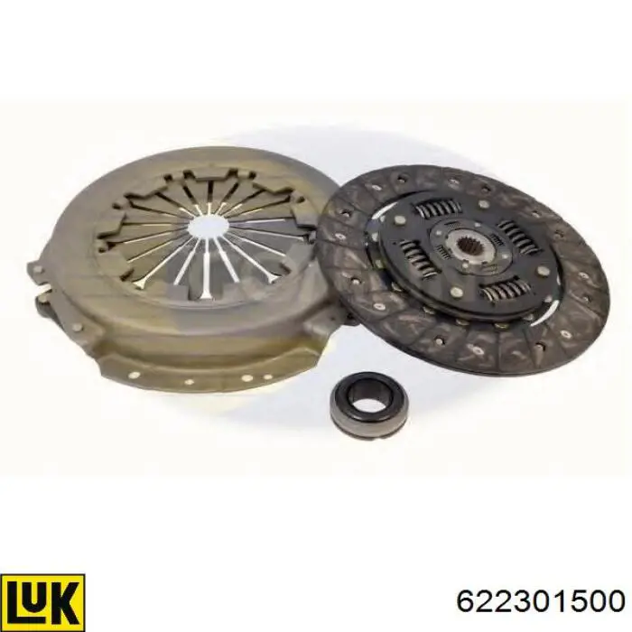 622301500 LUK Kit de embraiagem (3 peças)