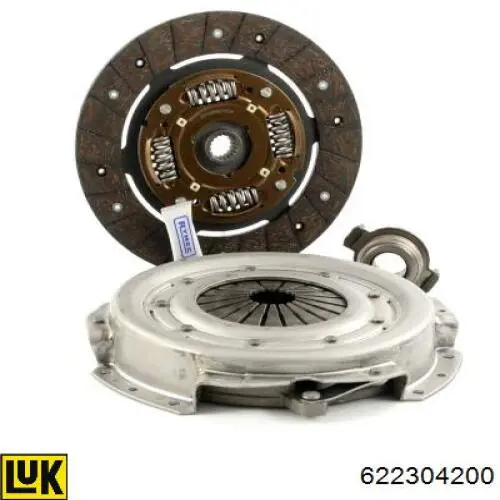 622304200 LUK Kit de embraiagem (3 peças)