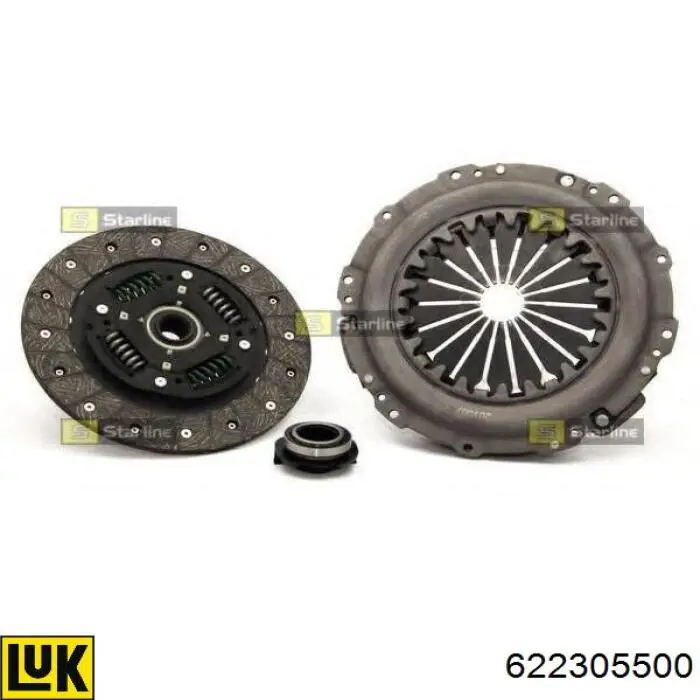 Kit de embraiagem (3 peças) LUK 622305500 preço, a partir de 83,04 USD