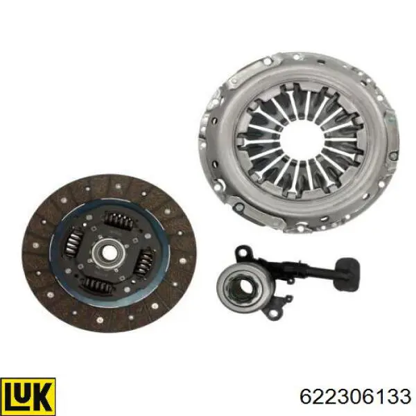 622306133 LUK Kit de embraiagem (3 peças)