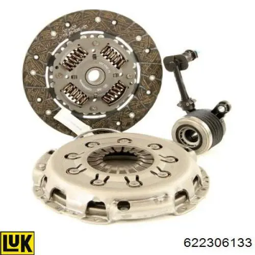 Kit de embraiagem (3 peças) LUK 622306133 preço, a partir de 252,76 USD