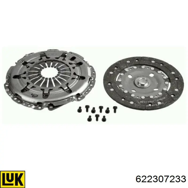 Kit de embraiagem (3 peças) LUK 622307233 preço, a partir de 225,52 USD