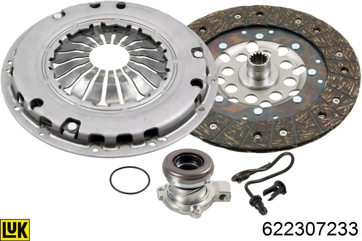 622307233 LUK Kit de embraiagem (3 peças)