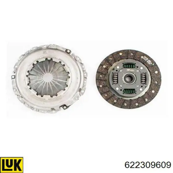 622309609 LUK Kit de embraiagem (3 peças)