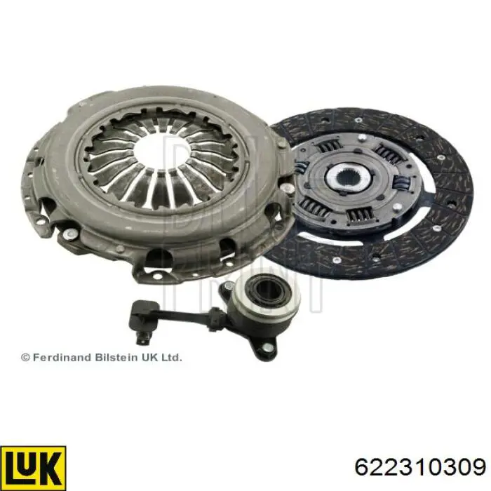 Kit de embraiagem (3 peças) LUK 622310309 preço, a partir de 134,48 USD