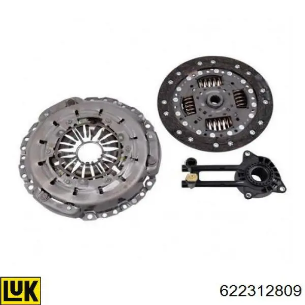 622312809 LUK Kit de embraiagem (3 peças)