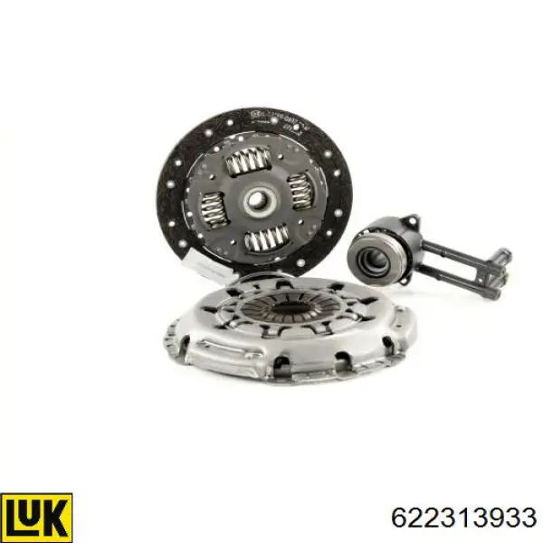Kit de embraiagem (3 peças) LUK 622313933 preço, a partir de 188,63 USD
