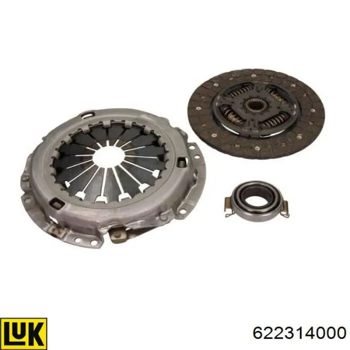 622314000 LUK Kit de embraiagem (3 peças)
