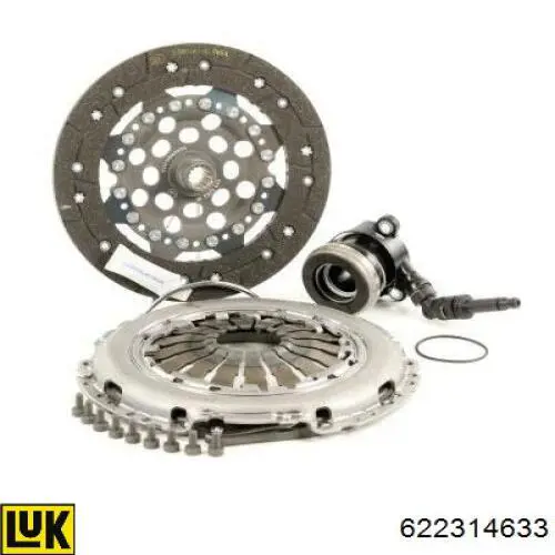 Kit de embraiagem (3 peças) LUK 622314633 preço, a partir de 275,17 USD