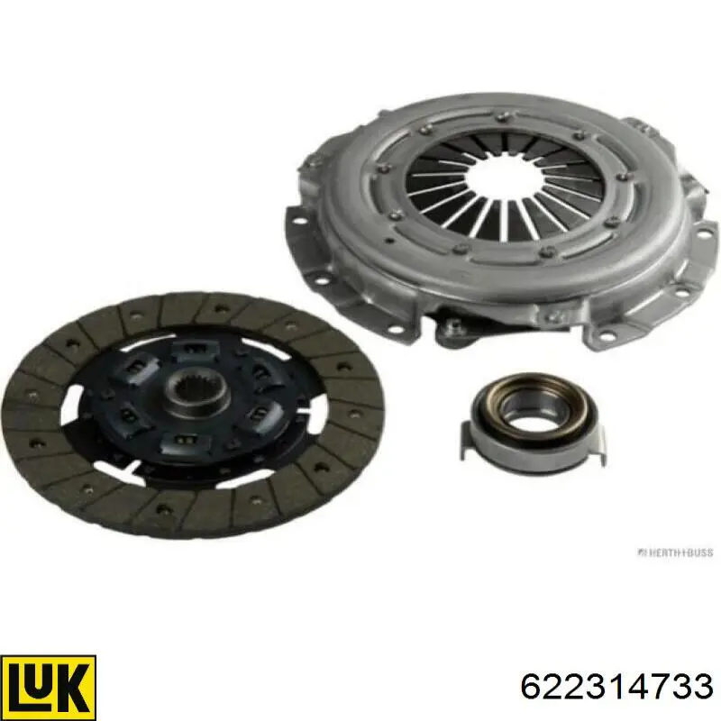 622314733 LUK Kit de embraiagem (3 peças)