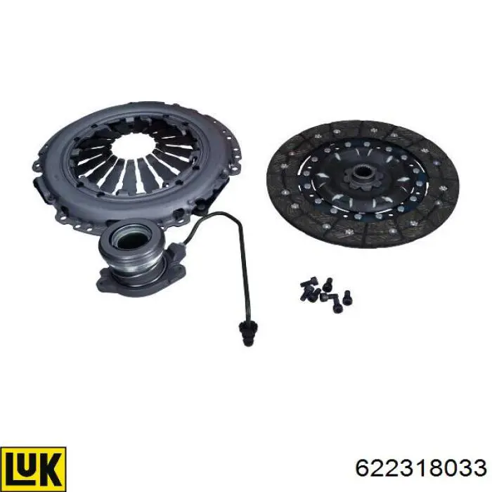 Compre 622318033 LUK Kit de embraiagem (3 peças)