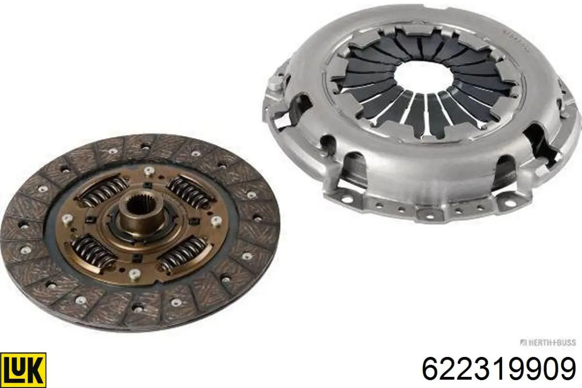 Kit de embraiagem (3 peças) LUK 622319909 preço, a partir de 119,39 USD