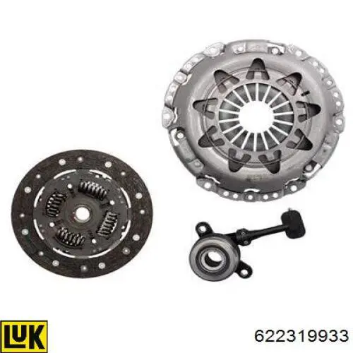 622319933 LUK Kit de embraiagem (3 peças)