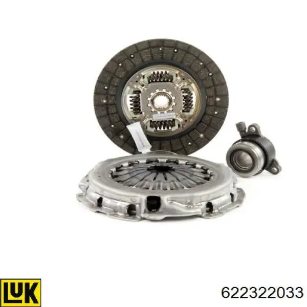 Compre 622322033 LUK Kit de embraiagem (3 peças)
