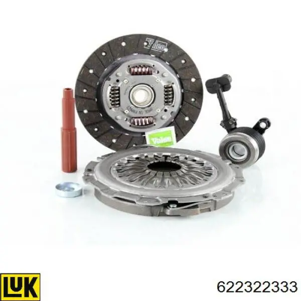Compre 622322333 LUK Kit de embraiagem (3 peças)