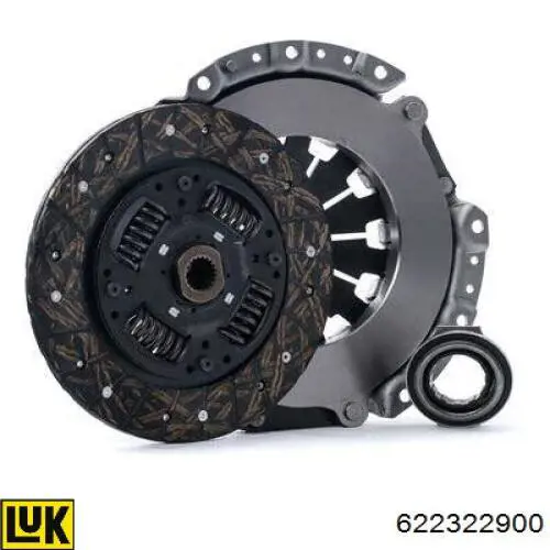 622322900 LUK Kit de embraiagem (3 peças)